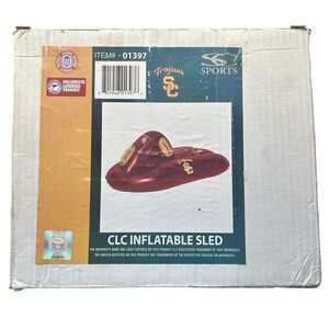 USC Trojans Inflatable Sled All Pro Sports Pool Float